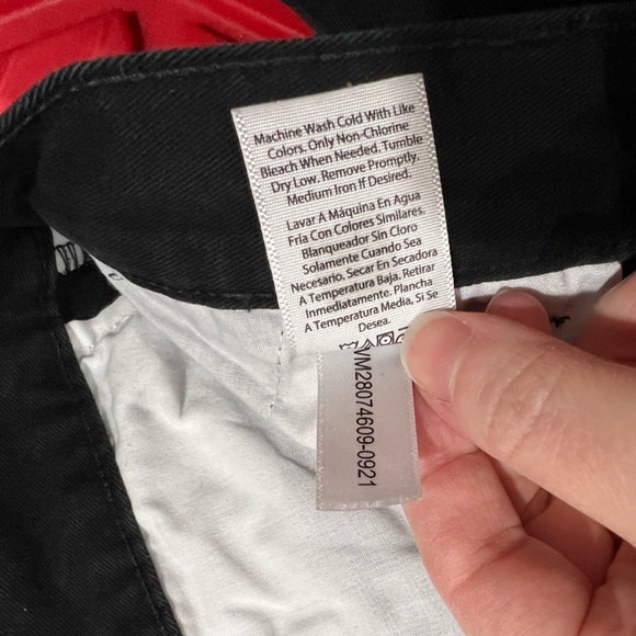 Men’s black work dress pants George brand 30/32 2 pairs bundle lot of 2 - Picture 12 of 12